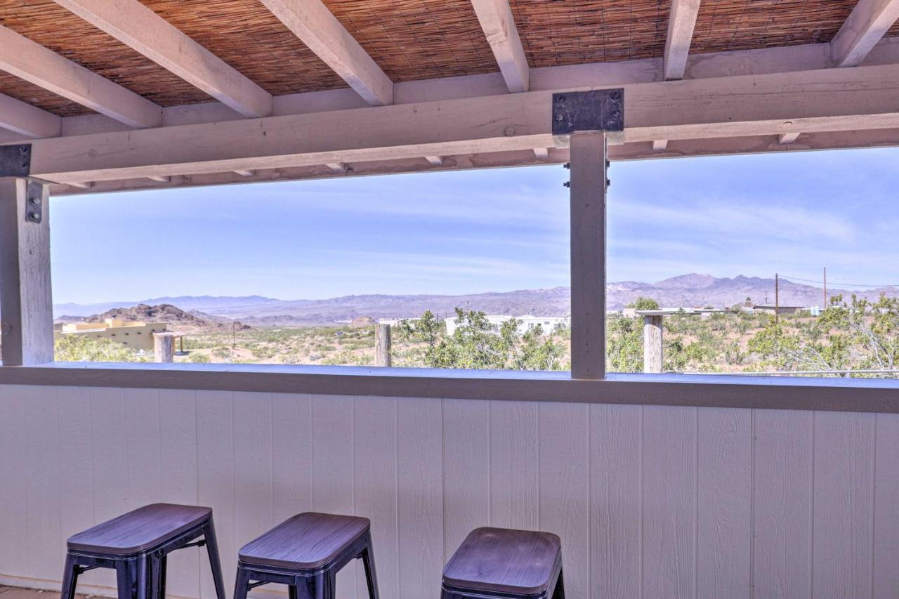 Rustic Bullhead City Retreat With Porch And Views Ngoại thất bức ảnh